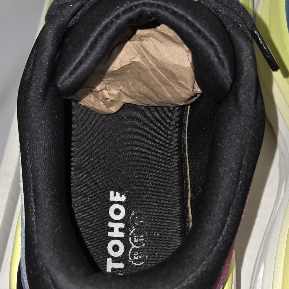 HOKA ONE ONE Bondi 8 'Rainbow' Running Shoes US Men Size 11D - Picture 10 of 11